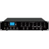 Sistem de sonorizare si adresare publica pentru terenuri de sport cu difuzoare de exterior DPS-300 si amplificator PAZ-5006, CKS, cu mixer si player media integrat, MP3 prin USB și SD, tuner FM, Bluetooth, total putere 360W 3 Amplificator zonal 6 zone 100V 500W PAZ-5006 CKS