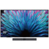Pachet videoconferinta cu display pentru prezentare Yealink MeetingDisplay 86, diagonala 86″, rezolutie 4K UHD, Android 13 si camera videoconferinta all-in-one cu urmarire inteligenta AI, rezolutie 4K, pentru Zoom Rooms si Teams Rooms, Meetingbar A40, Yealink 1 sistem videoconferinta Yealink 65 inch 4K
