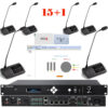 Pachet sistem de conferinta pentru discutii cu vot cu card IC si interpretare cu DSP, digital cu fir, 15 delegati, 1 presedinte, functie de inregistrare audio USB, VIS-DVCIC/DIC-T, Vissonic 1