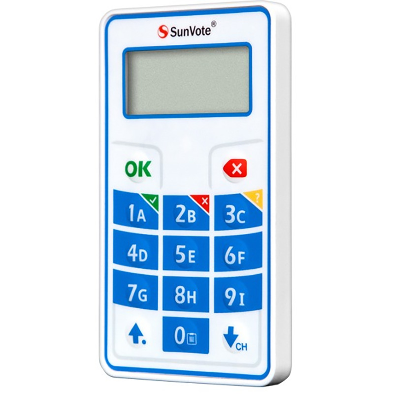 Sistem de vot electronic portabil pentru 100 de participanti cu software, telecomanda de control si geanta de transport, S52Plus, SunVote 4 Sistem de vot electronic portabil pentru 100 de participanti cu software, telecomanda de control si geanta de transport, S52Plus, SunVote - imagine 4