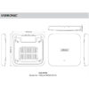Punct de acces | AP | acces point Wi-Fi 5G VIS-AP4C, Vissonic 2