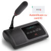 Microfon de conferinta pentru discutii, vot cu card IC si interpretare tip presedinte cu ecran OLED, interfata tactila si difuzor, digital cu fir, VIS-DVCIC-T, Vissonic 2