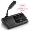 Microfon de conferinta pentru discutii, vot cu card IC si interpretare tip delegat cu ecran OLED, interfata tactila si difuzor, digital cu fir, VIS-DVDIC-T, Vissonic 2