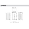 Baterie reîncărcabilă pentru unitatea wireless din seria WDC-T, 4900mAh, VIS-WBTY1, Vissonic 2