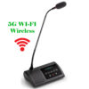 Pachet sistem de conferinta pentru discutii cu vot, cu DSP, digital, wireless 5G WiFi, 30 delegati, 1 presedinte, functie de inregistrare audio USB, VIS-WVC/D-T, Vissonic 4