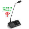 Pachet sistem de conferinta pentru discutii cu vot, cu DSP, digital, wireless 5G WiFi, 30 delegati, 1 presedinte, functie de inregistrare audio USB, VIS-WVC/D-T, Vissonic 3