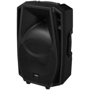 Difuzor full range profesional activ, amplificare cu 2 canale, 300 W, 10", cu Bluetooth TWS și player mp3 cu funcție USB/SD, negru, WAVE-10A, IMG Stage Line