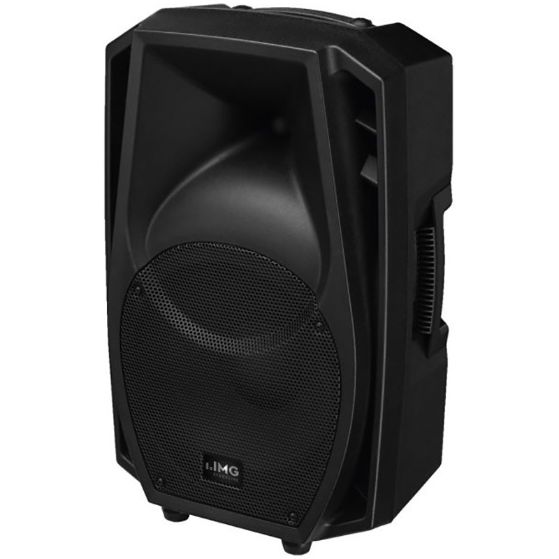 Difuzor full range profesional activ, amplificare cu 2 canale, 300 W, 10″, cu Bluetooth TWS și player mp3 cu funcție USB/SD, negru, WAVE-10A, IMG Stage Line 1 Difuzor full range profesional activ, amplificare cu 2 canale, 300 W, 10", cu Bluetooth TWS și player mp3 cu funcție USB/SD, negru, WAVE-10A, IMG Stage Line