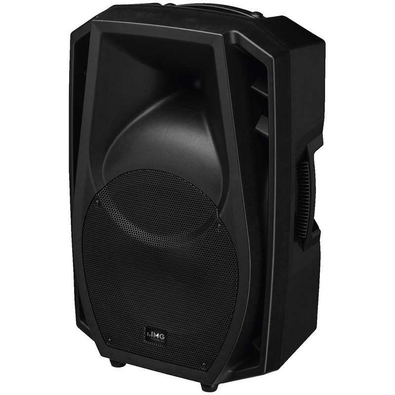 Difuzor full range profesional pentru adresare publica, 8 ohmi, cu 2 cai, 400 W, 12”, negru, WAVE-12P, IMG Stage Line 1 Difuzor full range profesional pentru adresare publica, 8 ohmi, cu 2 cai, 400 W, 12'', negru, WAVE-12P, IMG Stage Line