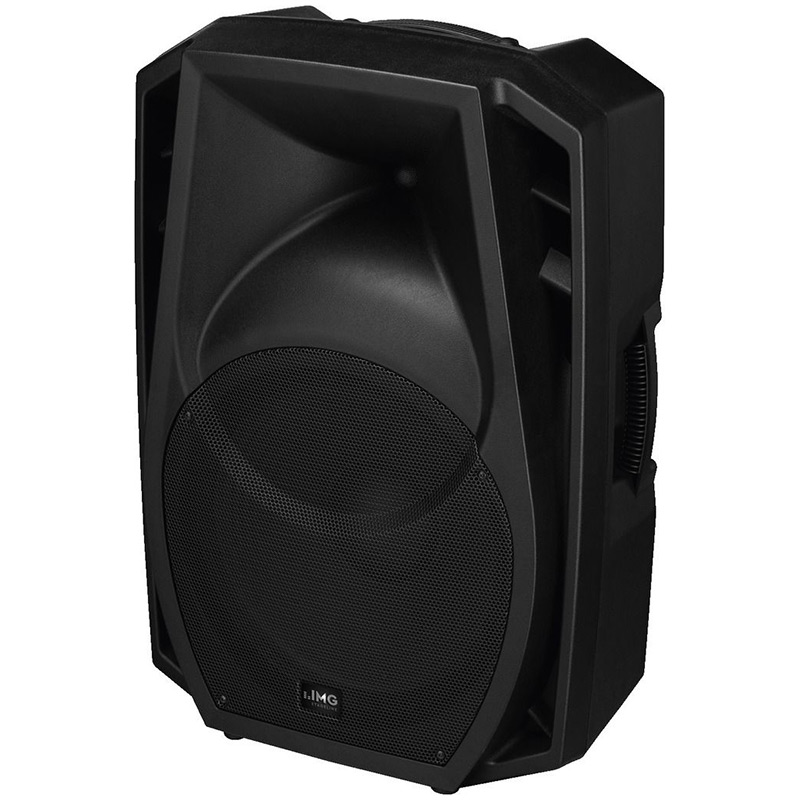Difuzor full range profesional pentru adresare publica, 8 ohmi, cu 2 cai, 500 W, 15”, negru, WAVE-15P, IMG Stage Line 1 Difuzor full range profesional pentru adresare publica, 8 ohmi, cu 2 cai, 500 W, 15'', negru, WAVE-15P, IMG Stage Line