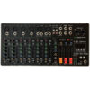 Mixer analog compact cu 10 canale, DSP multi-efecte și Bluetooth, player MP3, ZZMX10L, ZZIPP 3