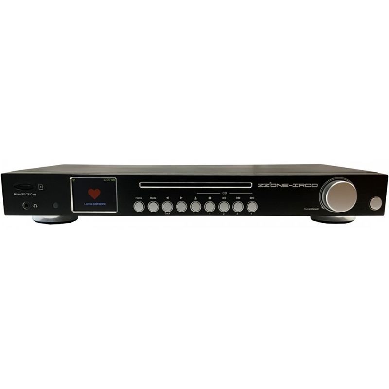 Player radio internet cu conectivitate wireless, FM/DAB+/Bluetooth, server UPnP/DLNA si CD player, ZZONE-IRCD, ZZIPP 1 Player radio internet cu conectivitate wireless, FM/DAB+/Bluetooth, server UPnP/DLNA si CD player, ZZONE-IRCD, ZZIPP