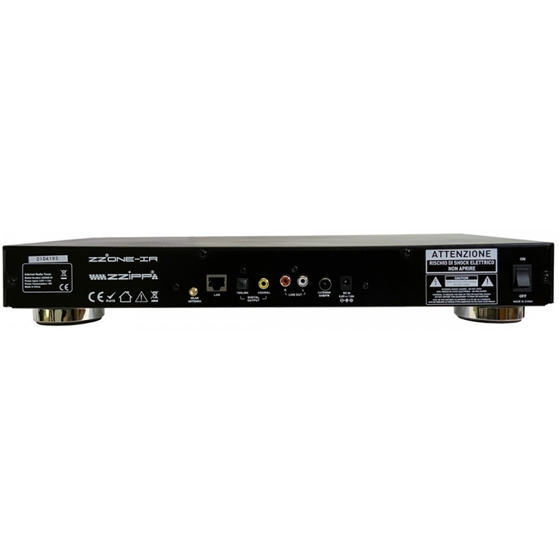 Player radio internet cu conectivitate wireless, FM/DAB+/Bluetooth, server UPnP/DLNA, ZZONE-IR, ZZIPP 2 Player radio internet cu conectivitate wireless, FM/DAB+/Bluetooth, server UPnP/DLNA, ZZONE-IR, ZZIPP - imagine 2