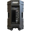 Difuzor full range profesional activ, amplificare cu 2 canale, 240 W, 15″, cu Bluetooth TWS și player mp3 cu funcție USB/SD, negru, ZZPK115, ZZIPP 4