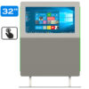 Infochioșc | display publicitar interactiv cu ecran tactil pentru semnalizare digitală, diagonala 32”/81 cm, rezolutie FullHD (1920 x 1080), luminozitate 450 (cd/m²), 24 / 7, Astoria K32AS 2