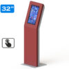 Infochioșc | display publicitar interactiv cu ecran tactil pentru semnalizare digitală, diagonala 32”/81 cm, rezolutie FullHD (1920 x 1080), luminozitate 450 (cd/m²), 24 / 7, Flora K32FV 1 Infochiosc interactiv 32″ Flora K32FV – Avisystems.ro