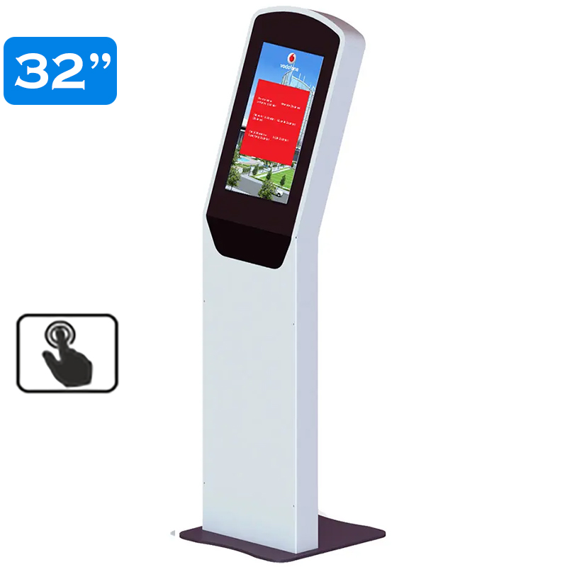 Infochioșc | display publicitar interactiv cu ecran tactil pentru semnalizare digitală, diagonala 32”/81 cm, rezolutie FullHD (1920 x 1080), luminozitate 450 (cd/m²), 24 / 7, Stella K32SV 1 Infochioșc | display publicitar interactiv cu ecran tactil pentru semnalizare digitală, diagonala 32''/81 cm, rezolutie FullHD (1920 x 1080), luminozitate 450 (cd/m²), 24 / 7, Stella K32SV