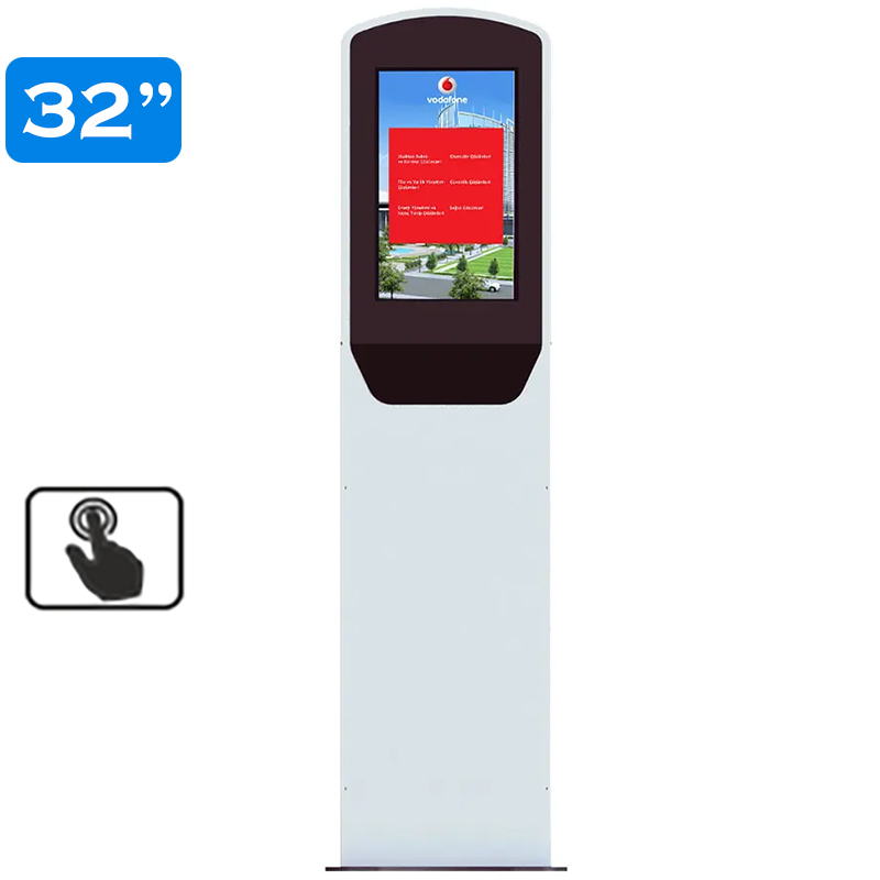 Infochioșc | display publicitar interactiv cu ecran tactil pentru semnalizare digitală, diagonala 32”/81 cm, rezolutie FullHD (1920 x 1080), luminozitate 450 (cd/m²), 24 / 7, Stella K32SV 2 Infochioșc | display publicitar interactiv cu ecran tactil pentru semnalizare digitală, diagonala 32''/81 cm, rezolutie FullHD (1920 x 1080), luminozitate 450 (cd/m²), 24 / 7, Stella K32SV - imagine 2