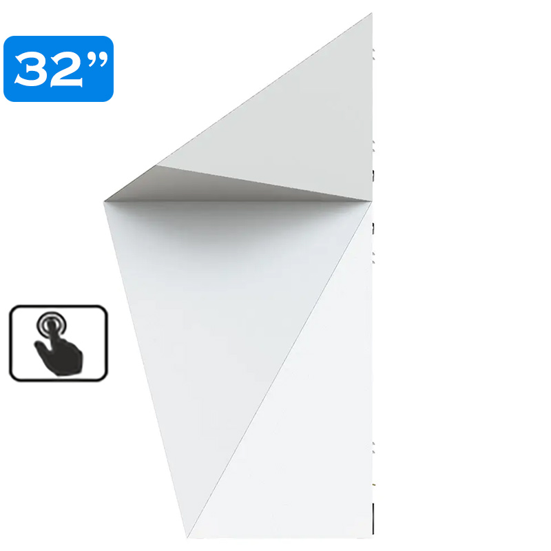 Infochioșc | display publicitar interactiv cu ecran tactil pentru semnalizare digitală, diagonala 32”/81 cm, rezolutie FullHD (1920 x 1080), luminozitate 450 (cd/m²), 24 / 7, Tierra K32TE 4 Infochioșc | display publicitar interactiv cu ecran tactil pentru semnalizare digitală, diagonala 32''/81 cm, rezolutie FullHD (1920 x 1080), luminozitate 450 (cd/m²), 24 / 7, Tierra K32TE - imagine 4