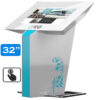 Infochioșc | display publicitar interactiv cu ecran tactil pentru semnalizare digitală, diagonala 32”/108 cm, rezolutie FullHD (1920 x 1080), luminozitate 450 (cd/m²), 24 / 7, Vierra K32VR 1 Infochiosc tactil 32″ Full HD Vierra – Avisystems.ro