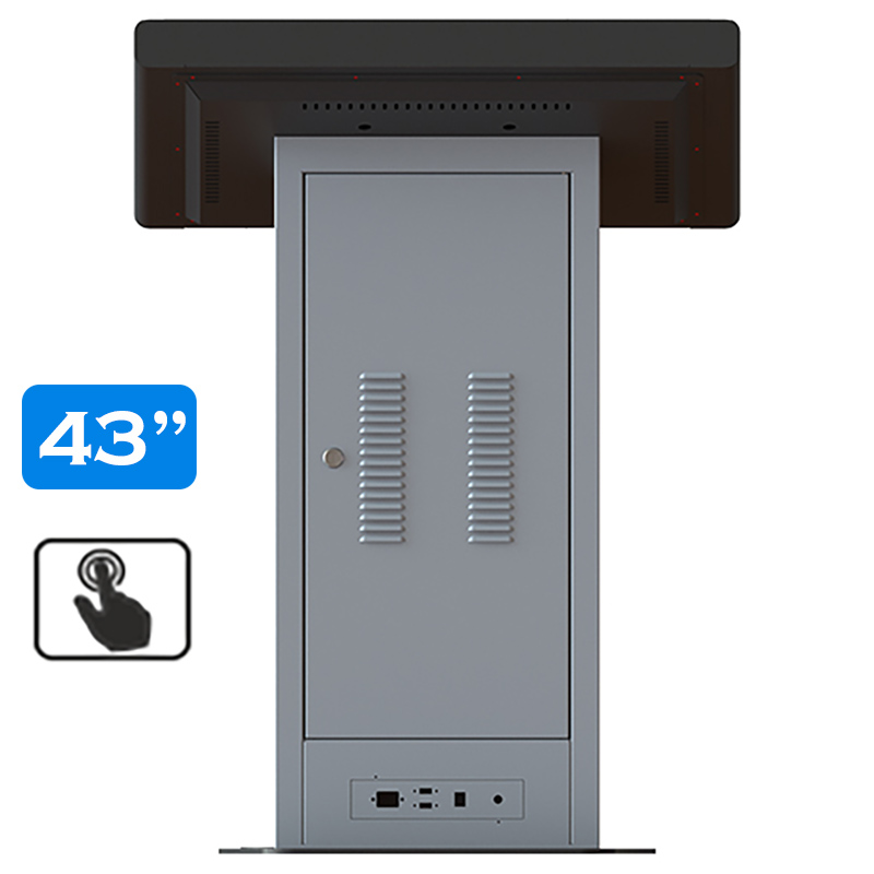 Infochioșc | display publicitar interactiv cu ecran tactil pentru semnalizare digitală, diagonala 43”/108 cm, rezolutie 4K UHD (3840 x 2160), luminozitate 450 (cd/m²), 24 / 7, Venera K43VN 2 Infochioșc | display publicitar interactiv cu ecran tactil pentru semnalizare digitală, diagonala 43''/108 cm, rezolutie 4K UHD (3840 x 2160), luminozitate 450 (cd/m²), 24 / 7, Venera K43VN - imagine 2