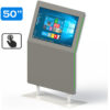 Infochioșc | display publicitar interactiv cu ecran tactil pentru semnalizare digitală, diagonala 50”/127 cm, rezolutie 4K UHD (3840 x 2160), luminozitate 450 (cd/m²), 24 / 7, Astoria K50AS 1