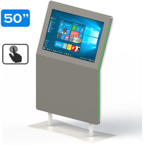 Infochioșc | display publicitar interactiv cu ecran tactil pentru semnalizare digitală, diagonala 50''/127 cm, rezolutie 4K UHD (3840 x 2160), luminozitate 450 (cd/m²), 24 / 7, Astoria K50AS