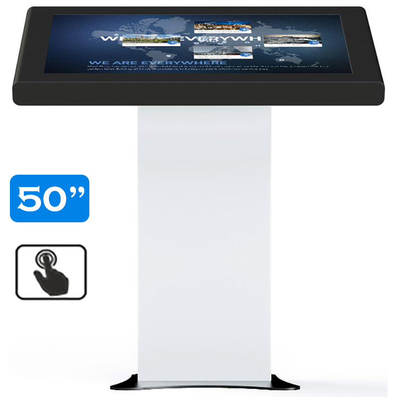 Infochioșc | display publicitar interactiv cu ecran tactil pentru semnalizare digitală, diagonala 50”/127 cm, rezolutie 4K UHD (3840 x 2160), luminozitate 450 (cd/m²), 24 / 7, Venera K50VN 1 Infochioșc | display publicitar interactiv cu ecran tactil pentru semnalizare digitală, diagonala 50''/127 cm, rezolutie 4K UHD (3840 x 2160), luminozitate 450 (cd/m²), 24 / 7, Venera K50VN