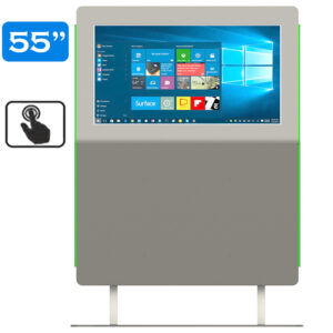 Infochioșc | display publicitar interactiv cu ecran tactil pentru semnalizare digitală, diagonala 55''/139 cm, rezolutie 4K UHD (3840 x 2160), luminozitate 450 (cd/m²), 24 / 7, Astoria K55AS