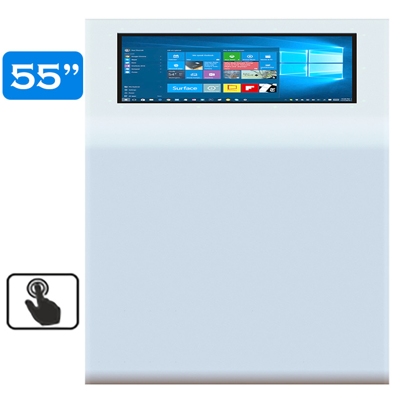 Infochioșc | display publicitar interactiv cu ecran tactil pentru semnalizare digitală, diagonala 55”/139 cm, rezolutie 4K UHD (3840 x 2160), luminozitate 450 (cd/m²), 24 / 7, Sierra K55SN 2 Infochioșc | display publicitar interactiv cu ecran tactil pentru semnalizare digitală, diagonala 55''/139 cm, rezolutie 4K UHD (3840 x 2160), luminozitate 450 (cd/m²), 24 / 7, Sierra K55SN - imagine 2