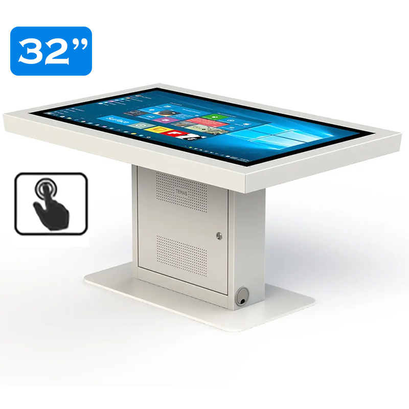Masă tactilă interactivă cu înălțime reglabilă, diagonala 32”/81 cm, rezolutie FullHD (1920 x 1080), luminozitate 450 (cd/m²), 24 / 7, Zenta M32ZN 2 Masă tactilă interactivă cu înălțime reglabilă, diagonala 32''/81 cm, rezolutie FullHD (1920 x 1080), luminozitate 450 (cd/m²), 24 / 7, Zenta M32ZN - imagine 2