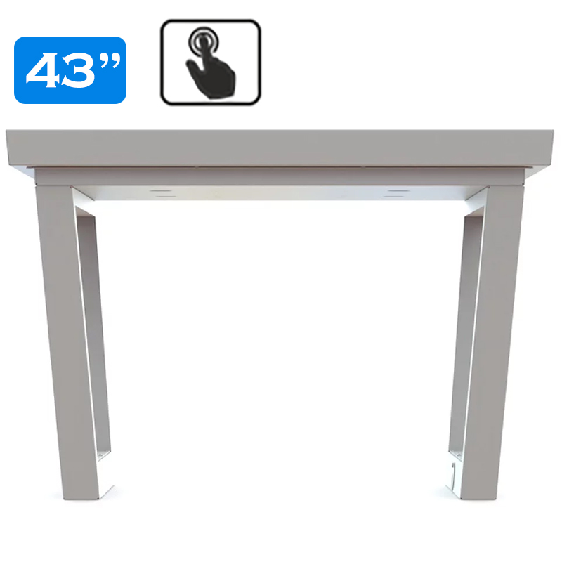 Masă tactilă interactivă, diagonala 43”/108 cm, rezolutie 4K UHD (3840 x 2160), luminozitate 450 (cd/m²), 24 / 7, Petra M43PE 3 Masă tactilă interactivă, diagonala 43''/108 cm, rezolutie 4K UHD (3840 x 2160), luminozitate 450 (cd/m²), 24 / 7, Petra M43PE - imagine 3