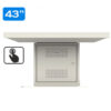 Masă tactilă interactivă cu înălțime reglabilă, diagonala 43”/108 cm, rezolutie 4K UHD (3840 x 2160), luminozitate 450 (cd/m²), 24 / 7, Zenta M43ZN 4