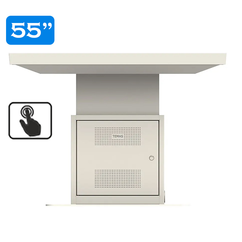 Masă tactilă interactivă cu înălțime reglabilă, diagonala 55”/139 cm, rezolutie 4K UHD (3840 x 2160), luminozitate 450 (cd/m²), 24 / 7, Zenta M55ZN 3 Masă tactilă interactivă cu înălțime reglabilă, diagonala 55''/139 cm, rezolutie 4K UHD (3840 x 2160), luminozitate 450 (cd/m²), 24 / 7, Zenta M55ZN - imagine 3