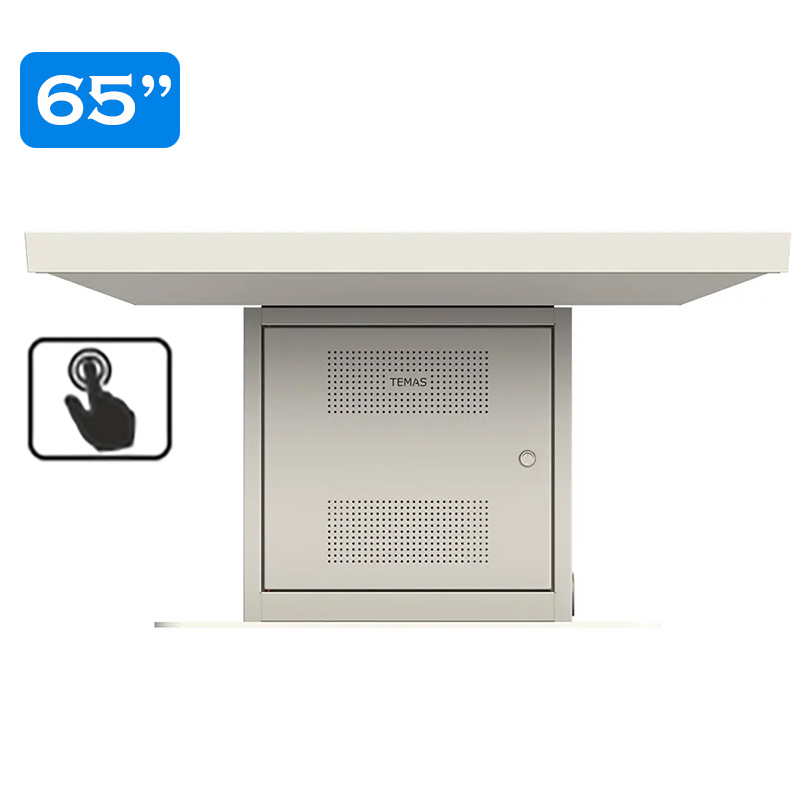 Masă tactilă interactivă cu înălțime reglabilă, diagonala 65”/164 cm, rezolutie 4K UHD (3840 x 2160), luminozitate 450 (cd/m²), 24 / 7, Zenta M65ZN 4 Masă tactilă interactivă cu înălțime reglabilă, diagonala 65''/164 cm, rezolutie 4K UHD (3840 x 2160), luminozitate 450 (cd/m²), 24 / 7, Zenta M65ZN - imagine 4