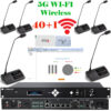 Pachet sistem de conferinta pentru discutii cu vot cu card IC, cu DSP, digital, wireless 5G WiFi, 40 delegati, 1 presedinte, functie de inregistrare audio USB, VIS-WVCIC/D-T, Vissonic 1 Sistem conferinta wireless Vissonic cu 40 delegati si touchscreen