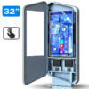 Infochioșc | display publicitar interactiv cu ecran tactil pentru semnalizare digitală, diagonala 32”/81 cm, rezolutie FullHD (1920 x 1080), luminozitate 450 (cd/m²), 24 / 7, Wi-fi si media player integrat, Terra T32TR-T 5