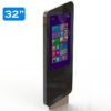 Infochioșc | display publicitar pentru semnalizare digitală, diagonala 32”/81 cm, rezolutie FullHD (1920 x 1080), luminozitate 450 (cd/m²), 24 / 7, Wi-fi si media player integrat, Terra T32TR 2
