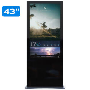 Infochioșc | display publicitar pentru semnalizare digitală, diagonala 43”/108 cm, rezolutie 4K UHD (3840 x 2160), luminozitate 500 (cd/m²), 24 / 7, Wi-fi si media player integrat, Minerra T43MN5 1 Infochioșc | display publicitar pentru semnalizare digitală, diagonala 43''/108 cm, rezolutie 4K UHD (3840 x 2160), luminozitate 500 (cd/m²), 24 / 7, Wi-fi si media player integrat, Minerra T43MN5