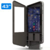 Infochioșc | display publicitar pentru semnalizare digitală, diagonala 43”/108 cm, rezolutie 4K UHD (3840 x 2160), luminozitate 450 (cd/m²), 24 / 7, Wi-fi si media player integrat, Terra T43TR 4