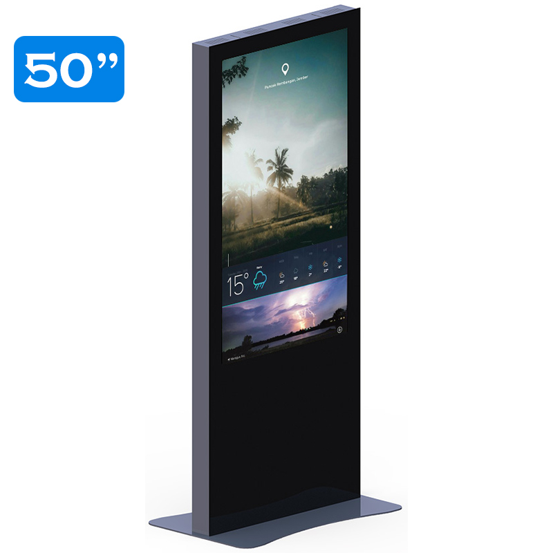 Infochioșc | display publicitar pentru semnalizare digitală, diagonala 50”/127 cm, rezolutie 4K UHD (3840 x 2160), luminozitate 500 (cd/m²), 24 / 7, Wi-fi si media player integrat, Minerra T50MN5 3 Infochioșc | display publicitar pentru semnalizare digitală, diagonala 50''/127 cm, rezolutie 4K UHD (3840 x 2160), luminozitate 500 (cd/m²), 24 / 7, Wi-fi si media player integrat, Minerra T50MN5 - imagine 3