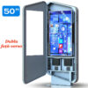 Infochioșc | display publicitar pentru semnalizare digitală dublu cu fata-verso, diagonala 50”/127 cm, rezolutie 4K UHD (3840 x 2160), luminozitate 450 (cd/m²), 24 / 7, Wi-fi si media player integrat, Terra T50TR-D 4