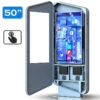 Infochioșc | display publicitar interactiv cu ecran tactil pentru semnalizare digitală, diagonala 50”/127 cm, rezolutie 4K UHD (3840 x 2160), luminozitate 450 (cd/m²), 24 / 7, Wi-fi si media player integrat, Terra T50TR-T 5