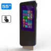 Infochioșc | display publicitar interactiv cu ecran tactil pentru semnalizare digitală, diagonala 55”/139 cm, rezolutie 4K UHD (3840 x 2160), luminozitate 450 (cd/m²), 24 / 7, Wi-fi si media player integrat, Terra T55TR-T 2
