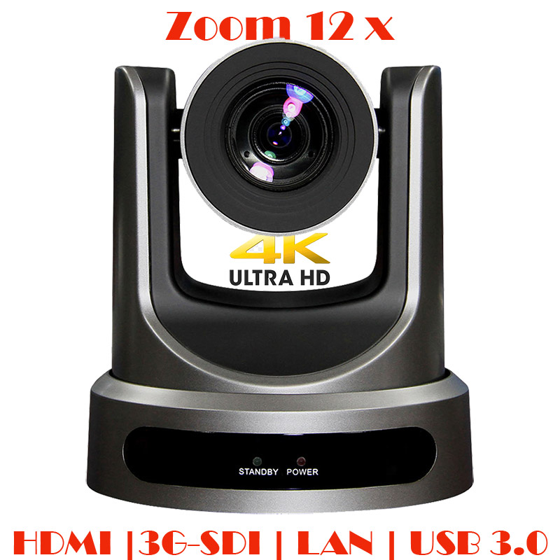 Camera de conferinta 4K cu urmarire automata a vorbitorului activ | auto-tracking, 12 x zoom optic, USB3.0, HDMI, 3G-SDI, LAN, VIS-CDC-12-4K, Vissonic 1 Camera de conferinta 4K cu urmarire automata a vorbitorului activ | auto-tracking, 12 x zoom optic, USB3.0, HDMI, 3G-SDI, LAN, VIS-CDC-12-4K, Vissonic