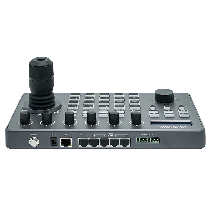 Controler de cameră de precizie pentru camere de conferinta cu urmarire automata, suportă protocoalele PELCO-D, PELCO-P, VISCA prin IP, VIS-CKB2, Vissonic 3 Controler de cameră de precizie pentru camere de conferinta cu urmarire automata, suportă protocoalele PELCO-D, PELCO-P, VISCA prin IP, VIS-CKB2, Vissonic - imagine 3
