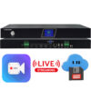 Pachet camera FullHD de conferinta cu urmarire automata a vorbitorului, 20 x zoom optic, USB, HDMI, 3G-SDI, LAN, cu streaming online live, inregistrare & stocare, procesor cu functie de videoconferinta, VIS-CDC-H20/CATC-B/CRS02-B, Vissonic 8