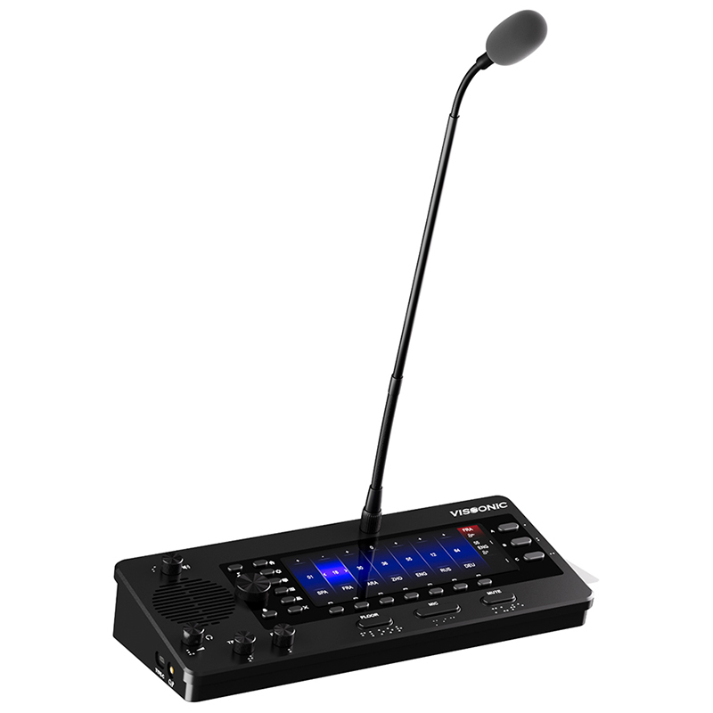 Pupitru de interpretare complet digital cu 64 de canale si card IC, cu ecran LCD 6.8”, VIS-INT64-P, Vissonic 2 Pupitru de interpretare complet digital cu 64 de canale si card IC, cu ecran LCD 6.8'', VIS-INT64-P, Vissonic - imagine 2