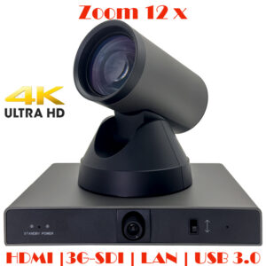 Camera de conferinta 4K cu urmarire automata | auto-tracking, 12 x zoom optic, USB3.0, HDMI, 3G-SDI, LAN, VIS-TCAMH-B, Vissonic 1 Camera de conferinta 4K cu urmarire automata | auto-tracking, 12 x zoom optic, USB3.0, HDMI, 3G-SDI, LAN, VIS-TCAMH-B, Vissonic
