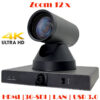 Camera de conferinta 4K cu urmarire automata | auto-tracking, 12 x zoom optic, USB3.0, HDMI, 3G-SDI, LAN, VIS-TCAMH-B, Vissonic 2